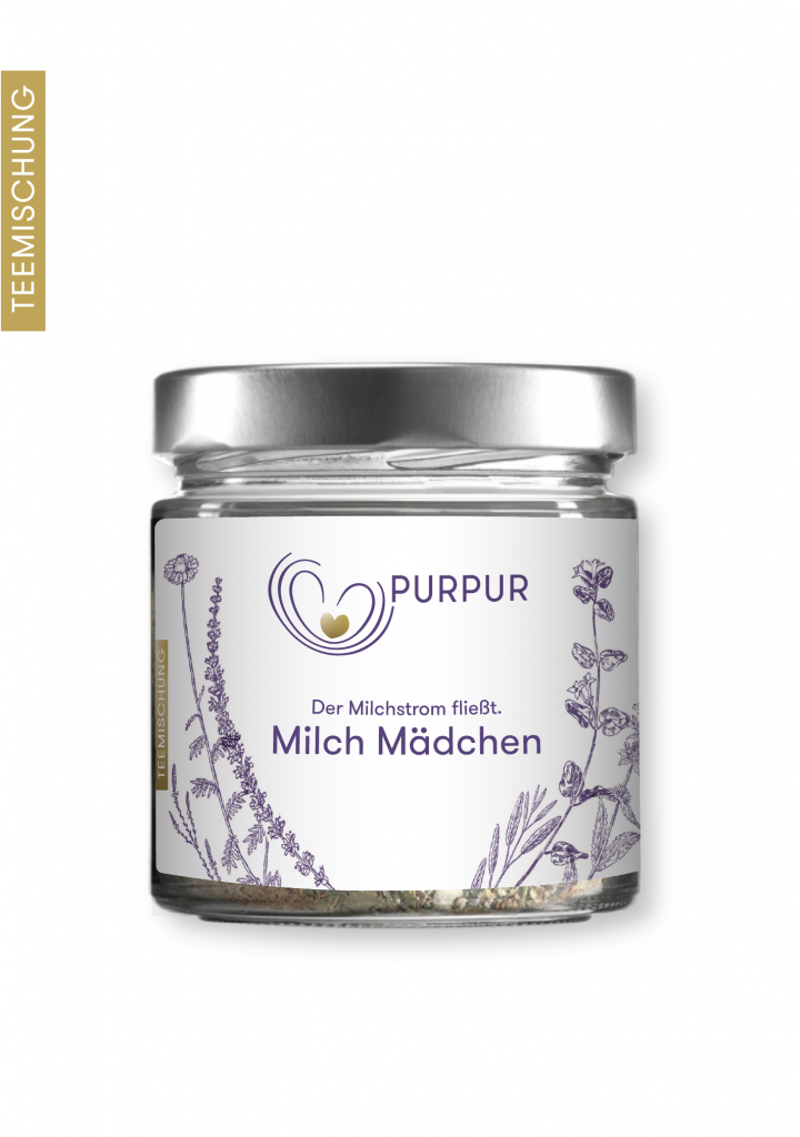 Milch Mädchen Tee