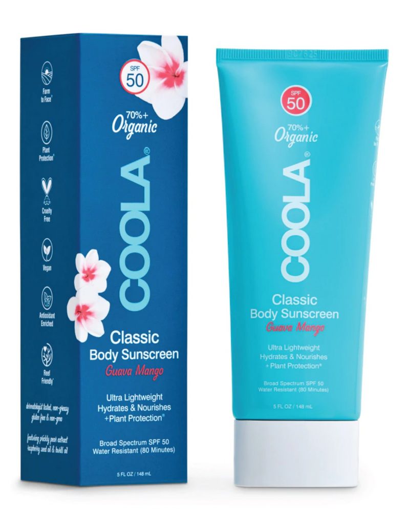 COOLA Body Sunscreen Lotion Guava Mango SPF 50